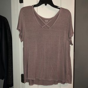 Purple Mossimo Tee